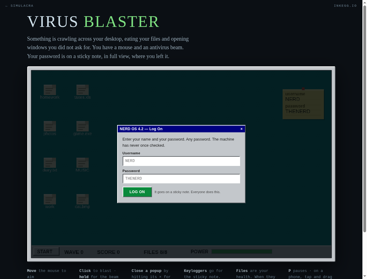 VIRUS BLASTER — view 2